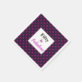 フィフティアンドファブラス誕生日コレクション スタンダードカクテルナプキン (角)