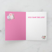 フィフティアンドファブルラマボホ誕生日 カード (内部)