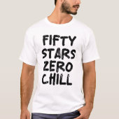 フィフティースターズ・ゼロチル Tシャツ (正面)