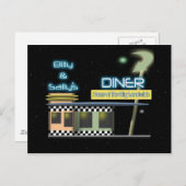 フィフティーズスタイルダイナー ポストカード (正面/裏面)