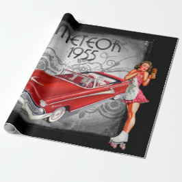 フィフティーズスタイルラッピング紙 ラッピングペーパー