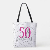 フィフティ&ファブラス紙吹雪トートバッグ トートバッグ (裏面)