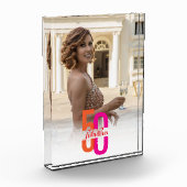 フィフティ&ファブラス50誕生日 フォトブロック (左)