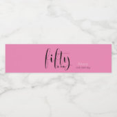 フィフティ&ファブ50誕生日 ペットボトルラベル (シングルラベル)