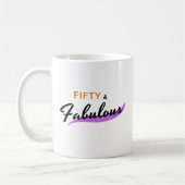 フィフティ&素晴らしいマグカップ コーヒーマグカップ (左)