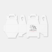 フィフティ&素晴らしい好意誕生日ボックス フェイバーボックス (折り畳みなし)