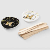 フィフティ&素晴らしい金ゴールド50th誕生日パーティー ハンドファン (組立なし)