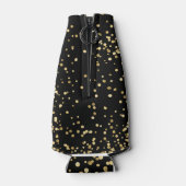 フィフティ&素晴らしい金ゴールド50th誕生日パーティー ボトルクーラー (裏面)