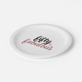 フィフティ&素晴らしい50thバースデーパーティーバラ金ゴールド ペーパープレート (アングル)