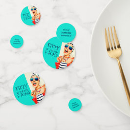 フィフ笑わされるィティは新しいF爆弾誕生日 コンフェッティ