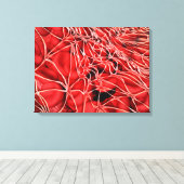 フィブリンを用いた赤血球の概念像 キャンバスプリント (インサイチュ (ウッドフロア))