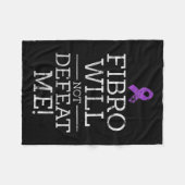 フィブロウィズミーを倒さない線維筋痛認識度ディ フリースブランケット (正面(横))