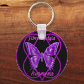 フィブロバタフライキーチェーン キーホルダー (正面)