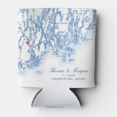 フィプスバーグメイン結婚式の引き出物ドリンクホルダー 缶クーラー (正面)