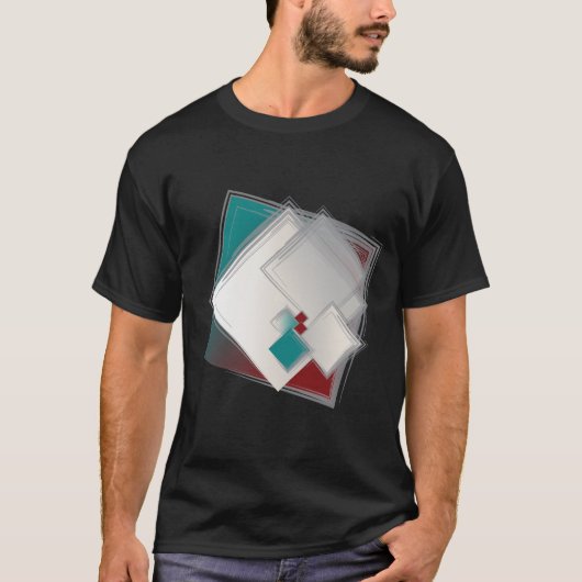 フィボナよくはしゃぐッチ広場 Tシャツ (正面)