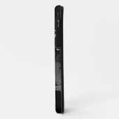 フィボナッチこうもりブラック Case-Mate iPhoneケース (裏面/左)