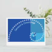 フィボナッチの季節のご挨 シーズンカード (スタンド正面)