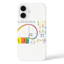 フィボナッチシーケンススパイラルiPhoneケース