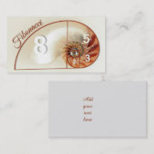 フィボナッチシーケンス数学、名刺 名刺 (正面/裏面)