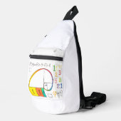 フィボナッチシーケンス&ゴールデンレシオスリングバッグ スリングバッグ (右コーナー)