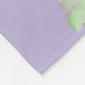 フィボナッチスパイラルエレファント – 黄金比3 フリースブランケット (角)