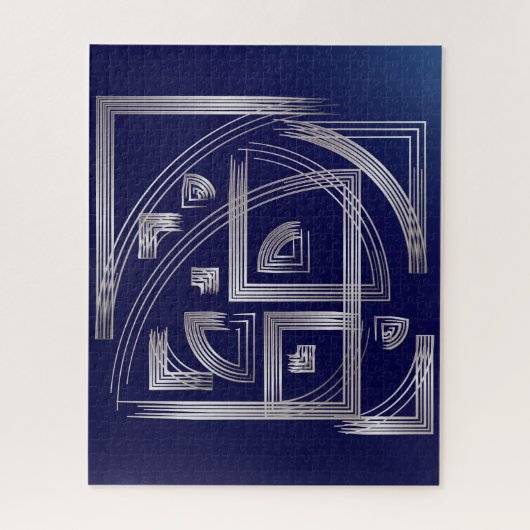 フィボナッチパズル ジグソーパズル (縦)