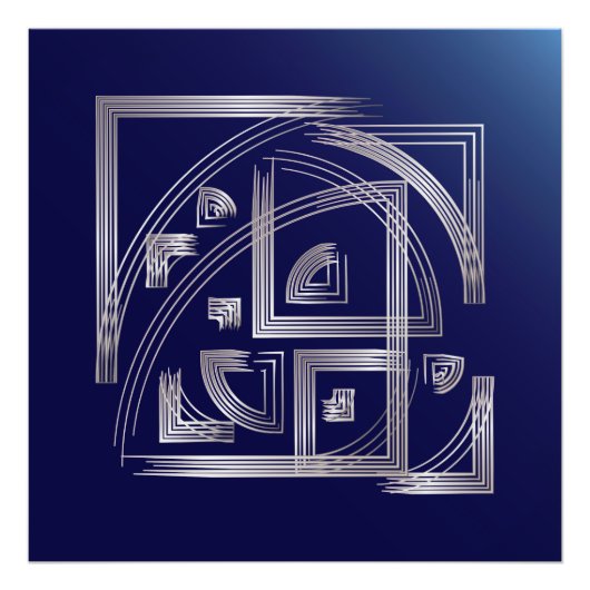 フィボナッチパズル フォトプリント            (正面)