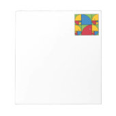 フィボナッチパロッツ ノートパッド (正面)