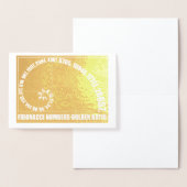 フィボナッチ数、金比率 箔カード (ディスプレー)