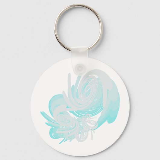 フィボナッチ波 キーホルダー (正面)