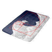 フィボナッチ配列と素晴らし波 バスマット (アングル)