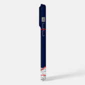 フィボナッチ配列と素晴らし波 iPhoneケース (左側面)