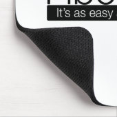 フィボナッチ-それは1、2、3容易です。 マウスパッド (コーナー)