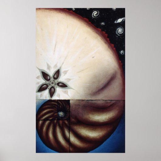 フィボナッチ ポスター (正面)