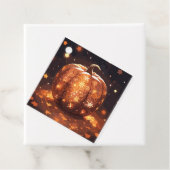 フィボナッ白熱［赤熱］光を放つチスタイルカボチャランタンアンドスターズ フェイバータグ (インサイチュ)