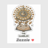 フィヨドルドストイエフスキーザギャンブラー引用文 シール (シート)