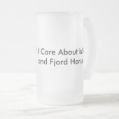 フィヨルドおよびビール フロストグラスビールジョッキ (正面右)