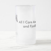 フィヨルドおよびビール フロストグラスビールジョッキ (中央)