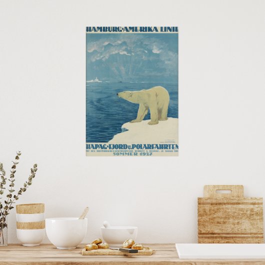 フィヨルド ポスター (キッチン)