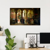 フィヨンのゴドフリーがトロフィーを寄託 ポスター (ホームオフィス)