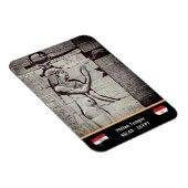 フィラエテンプル&ゴドス-イシス/古代エジプト マグネット (右側)