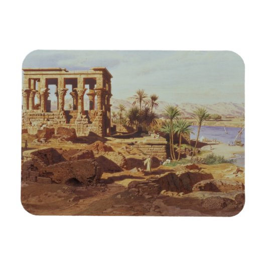 フィラエ島、1866年(w/c) マグネット (横)