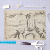 フィラデルヒィアからアナポリスMd 56への 薄葉紙 (クラフト)