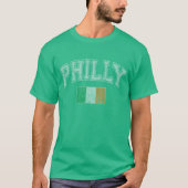 フィラデルヒィアのアイルランド語 Tシャツ (正面)