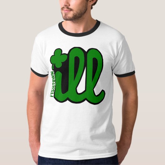 フィラデルヒィアのアイルランド語 Tシャツ (正面)