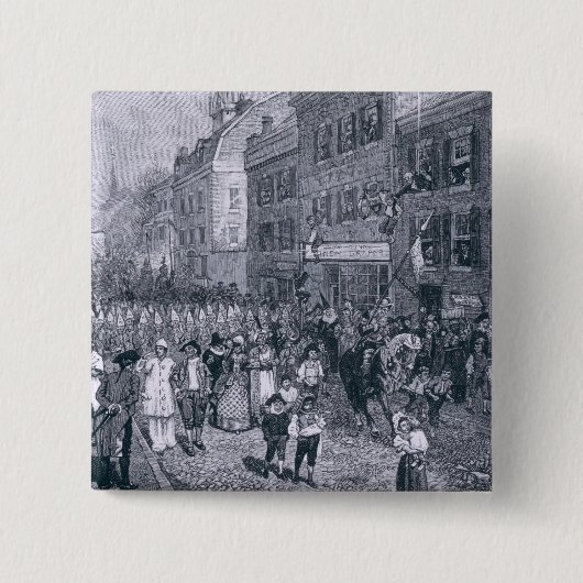 フィラデルヒィアのカーニバル 缶バッジ (正面)