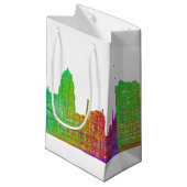 フィラデルヒィアのスカイライン スモールペーパーバッグ (正面アングル)
