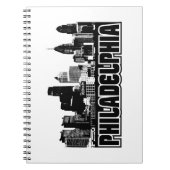 フィラデルヒィアのスカイライン ノートブック (正面)