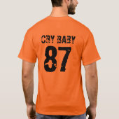 フィラデルヒィアのホッケーのCrosbyのプレーオフのワイシャツ Tシャツ (裏面)