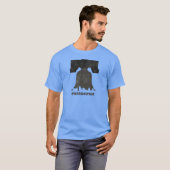 フィラデルヒィアのレトロのスカイライン人 Tシャツ (正面フル)